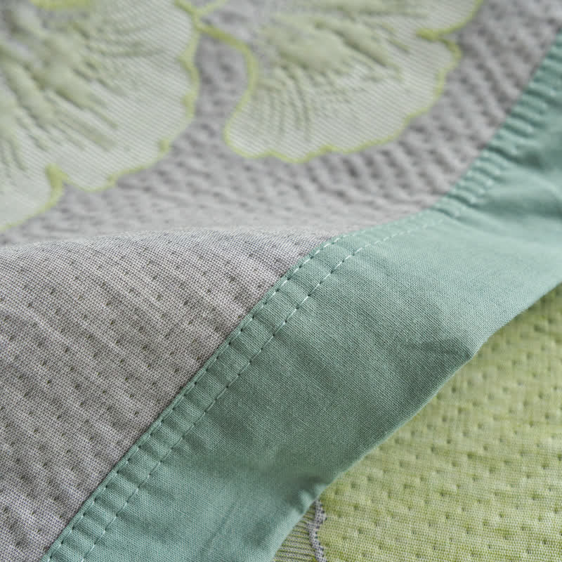 Ownkoti Fresh Style Ginkgo Leaf Pure Cotton Quilt