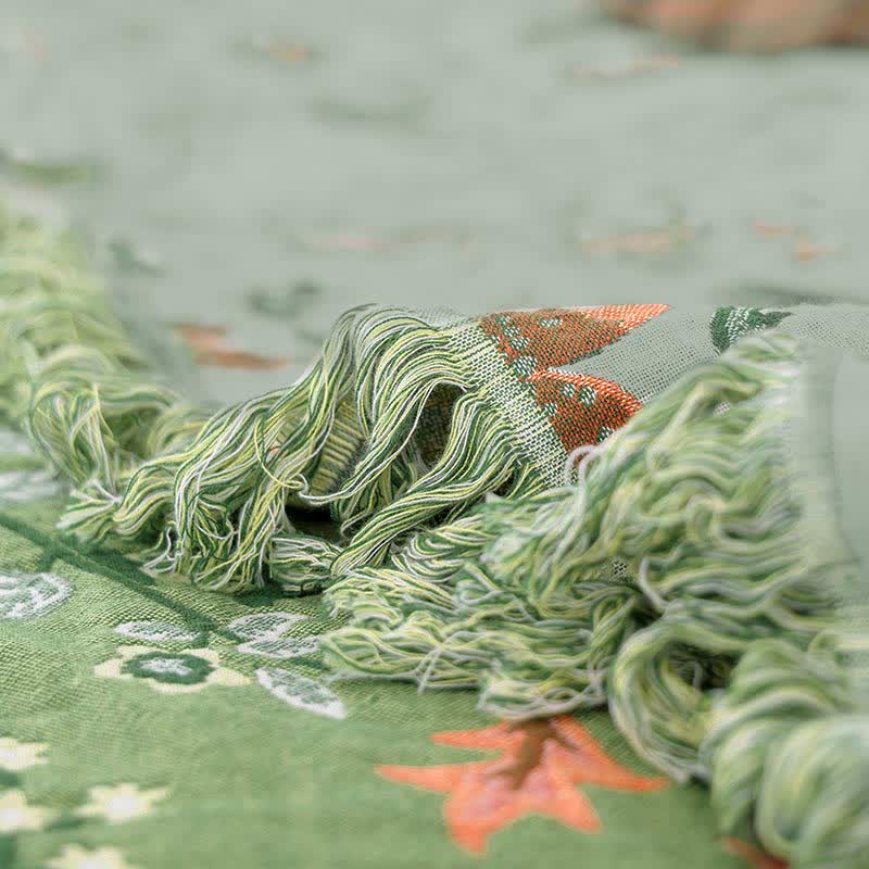 Ownkoti Cotton Gauze Breathable Rural Reversible Quilt