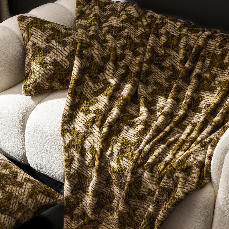 Ownkoti Velvet Windmill Sofa Throw Blanket