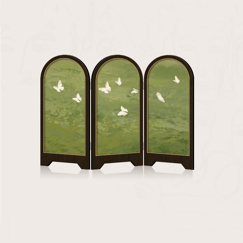 Ownkoti Desktop Rural Style Foldable Screen Ornament - C - 2PCS - 21"W x 16"H - image 5