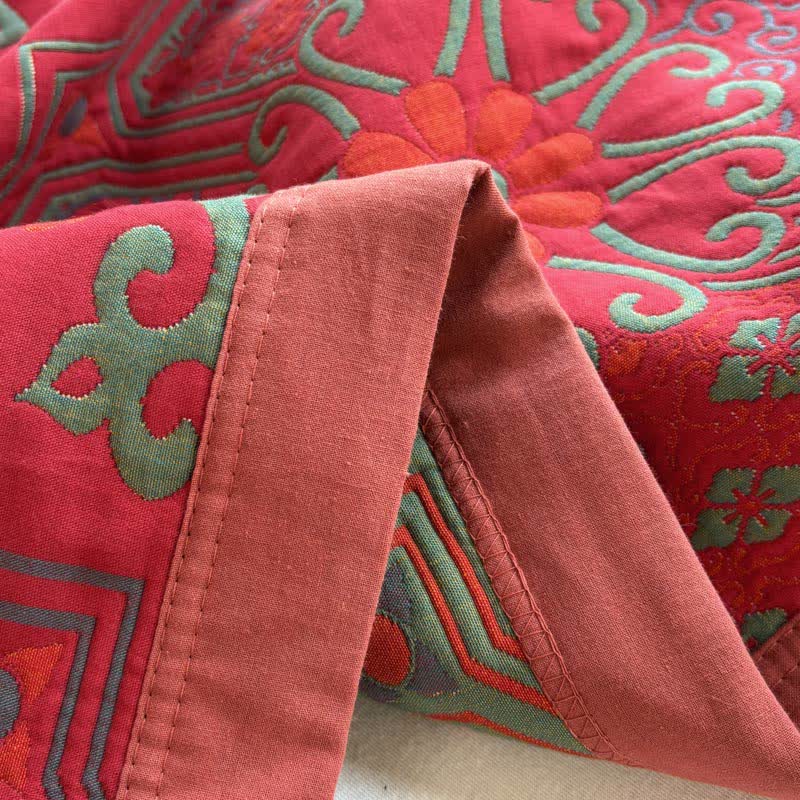 Three Layers Gauze Vintage Cotton Quilt - image 8