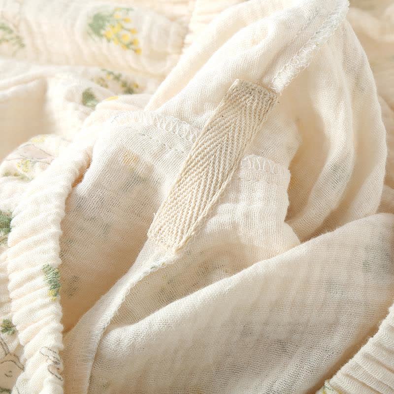 Rustic Bunny Cotton Ruffle Cami Pajamas - image 10