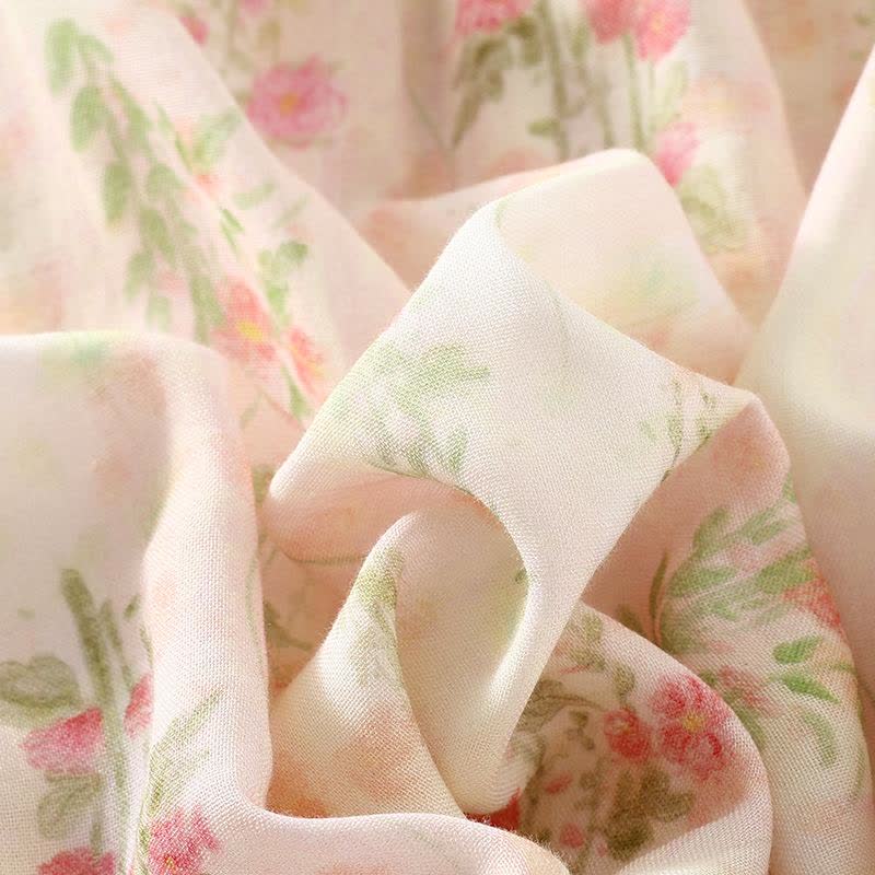 Pink Rose Padded Ruffle Sleeveless Nightwear - image 14