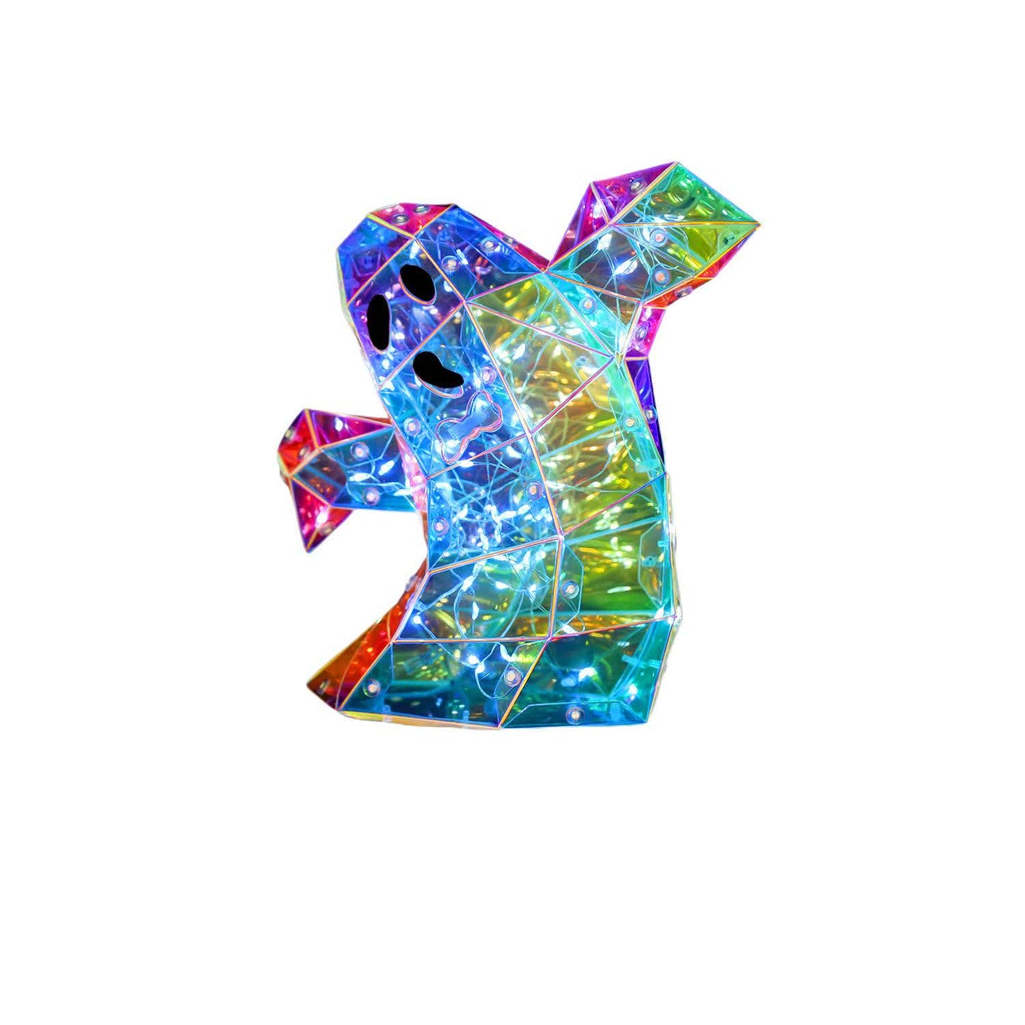 3D Ghost Infinity Lights Halloween Decoration - image 5