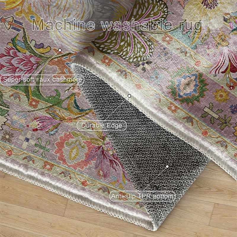 Pastoral Soft Non-Slip Foldable Area Rug - image 8