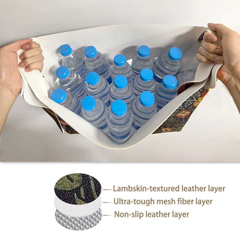 Rural Swan Leather Large-capacity Storage Bin - image 6