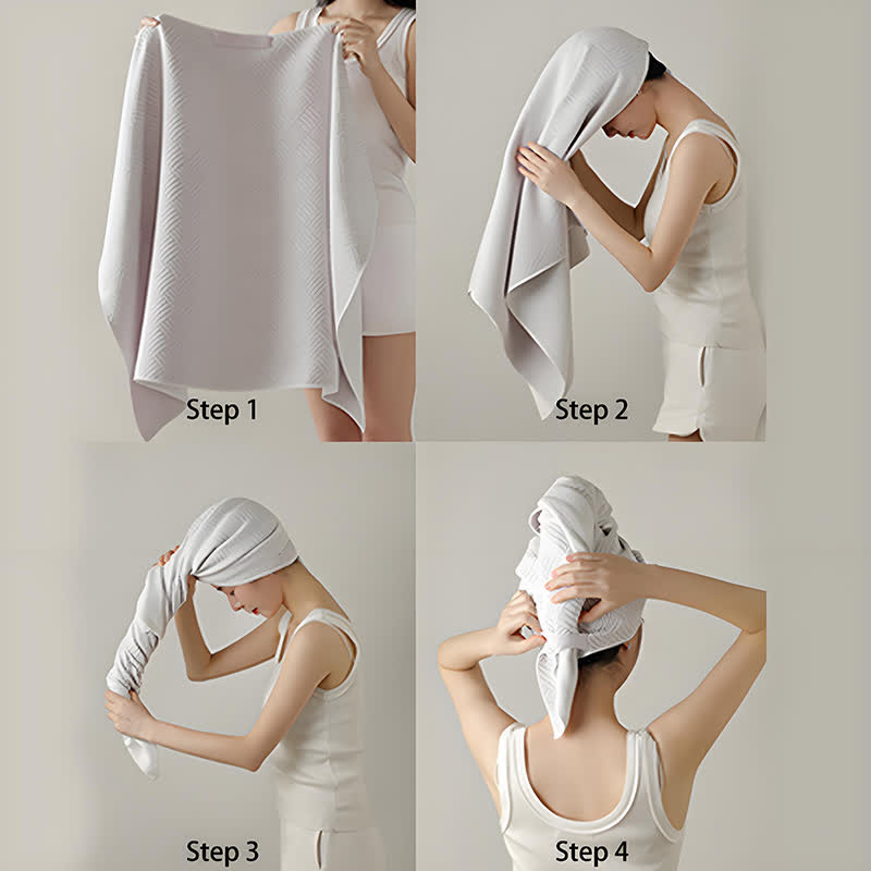 Ownkoti Breathable Antibacterial Hair Drying Towel Wrap - image 10