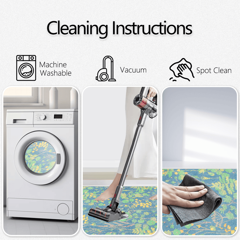 Lotus Pond Anti-slip Foldable Area Rug - image 7