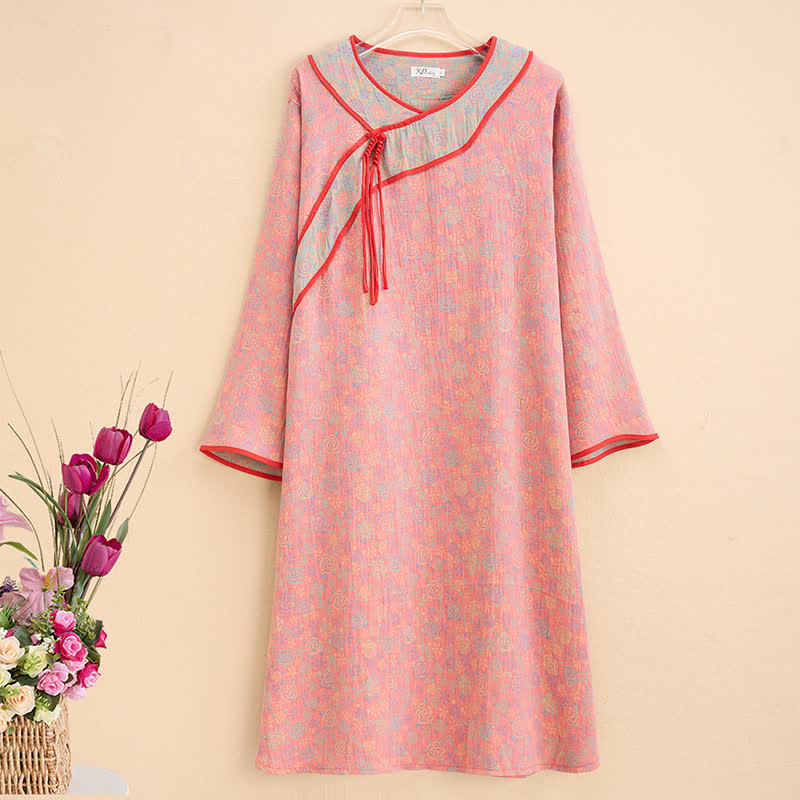 cotton gauze dress plus size Pure Plus Cotton Gauze Dress with Pockets- Purple In Full Swing