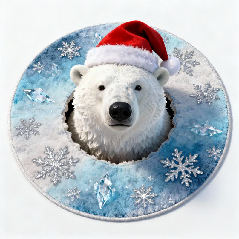 Ownkoti Christmas Inspires 3D Effect Rug - image 8