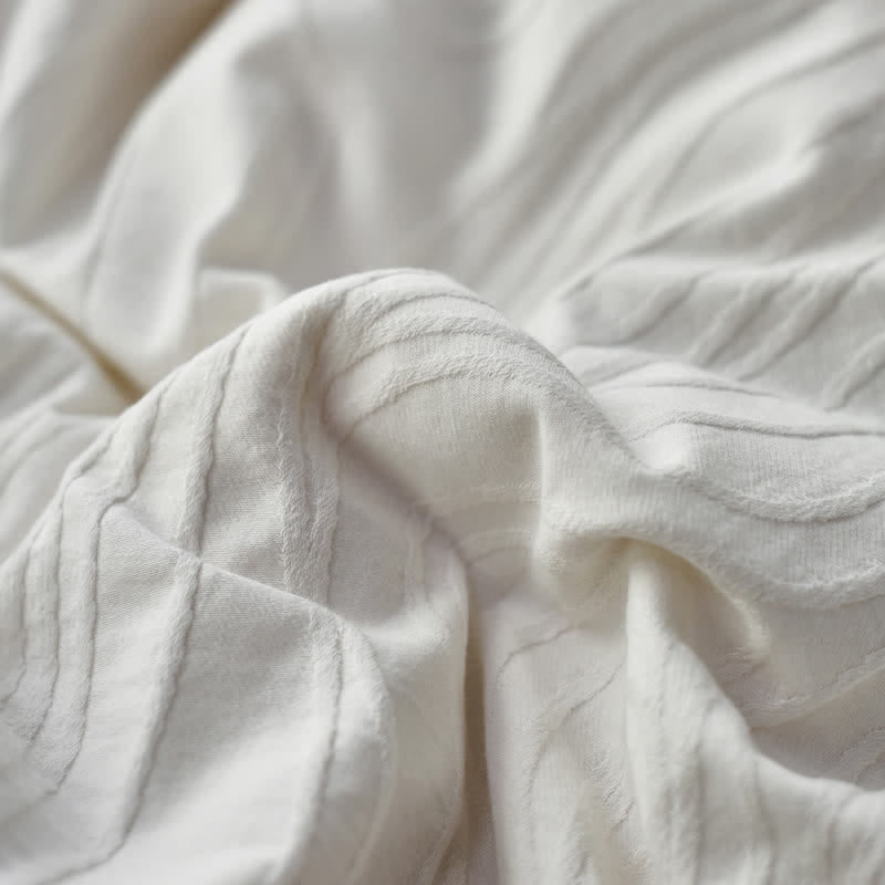 Ownkoti Simple Tree Rings Cotton Bedding Set(3PCS) - image 8