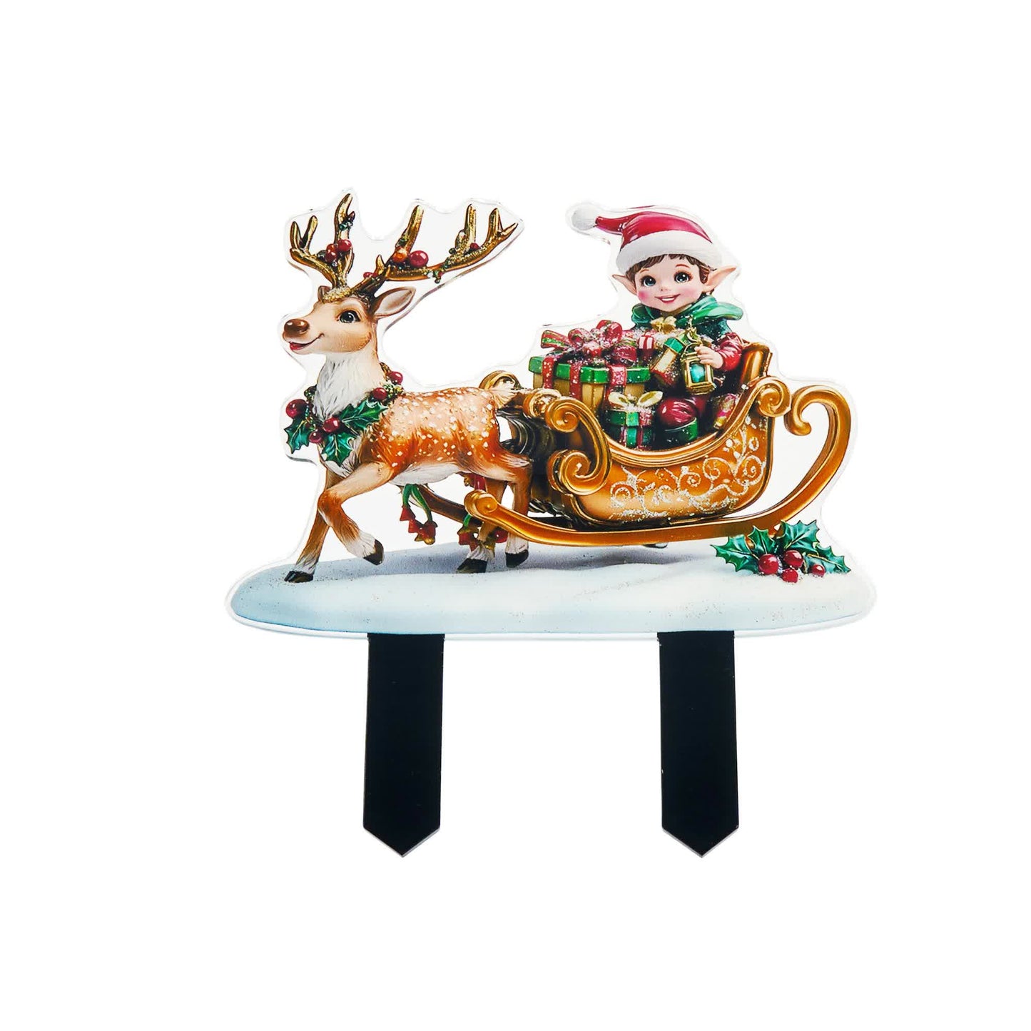 Ownkoti Christmas Reindeer Yard Stake Decor - image 9