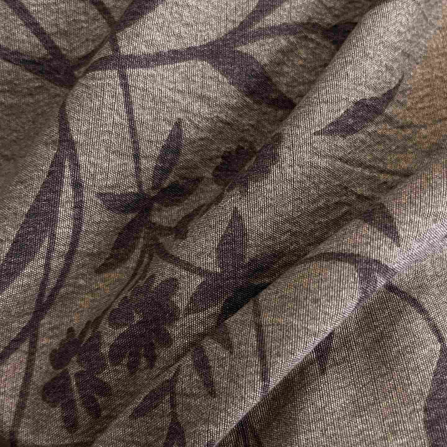 Ownkoti Retro Leaf Linen Button Bedding Set (4PCS) - image 4