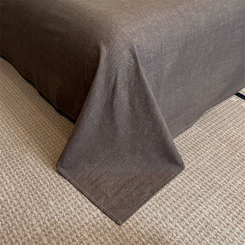 Ownkoti Floral Blossom Linen Button Bedding Set (4PCS) - image 4