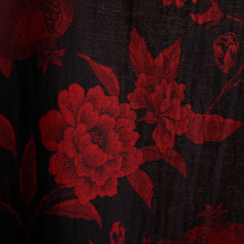 Ownkoti Peony Cotton Jacquard Kimono Robe - image 4