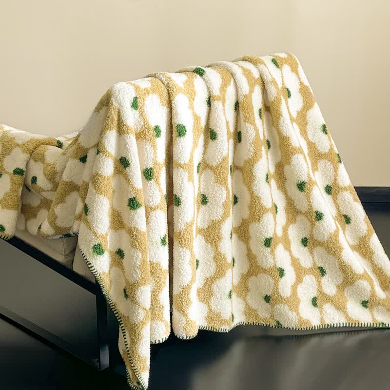 Ownkoti Artistic Cloud Fluffy Throw Blanket - Beige - 79"W x 90"L - image 8