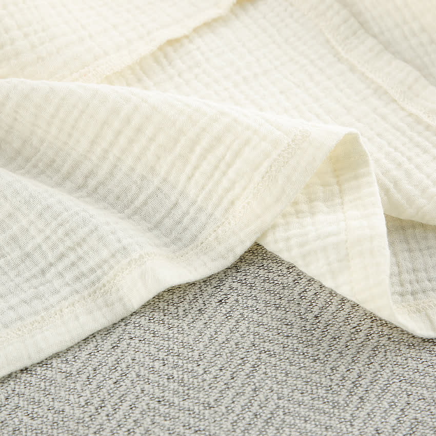 Ownkoti Beige Pure Cotton Kimono Robe - image 14