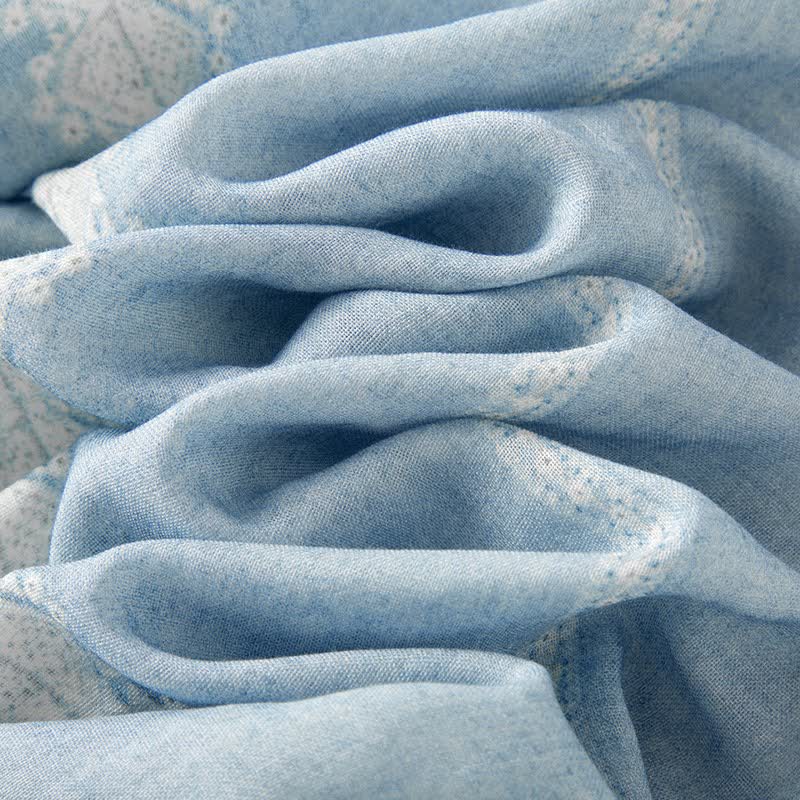 Ownkoti Bamboo Fiber Blue Vertical Pattern Loungewear - image 13