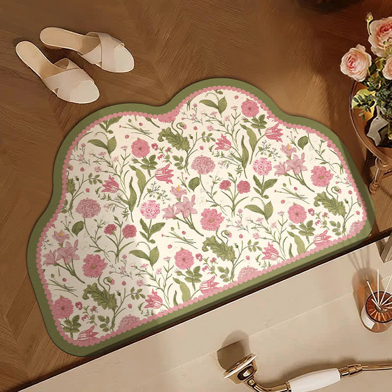 Ownkoti Petite Style Floral Absorbent Door Mat - image 3