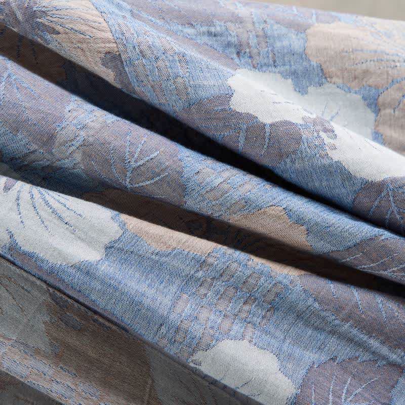 Ownkoti Cherry blossom Cotton Gauze Kimono Robe - image 16