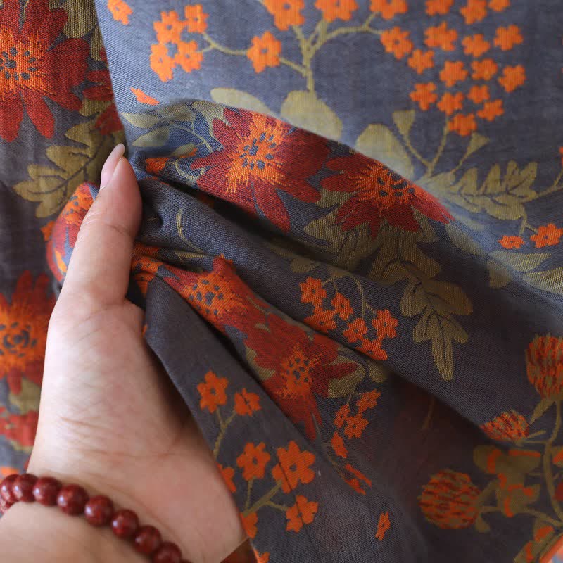 Ownkoti Vintage-Inspired Floral Cotton Gauze Pajamas - image 14