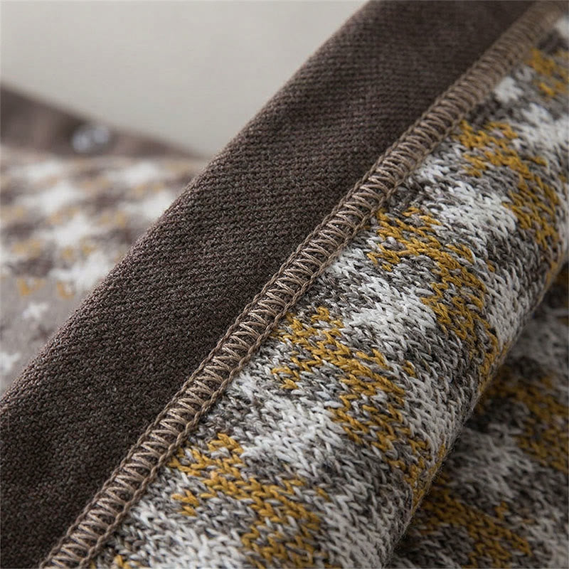 Ownkoti Jacquard Knit Cotton Button Pillowcases (2PCS) - image 3