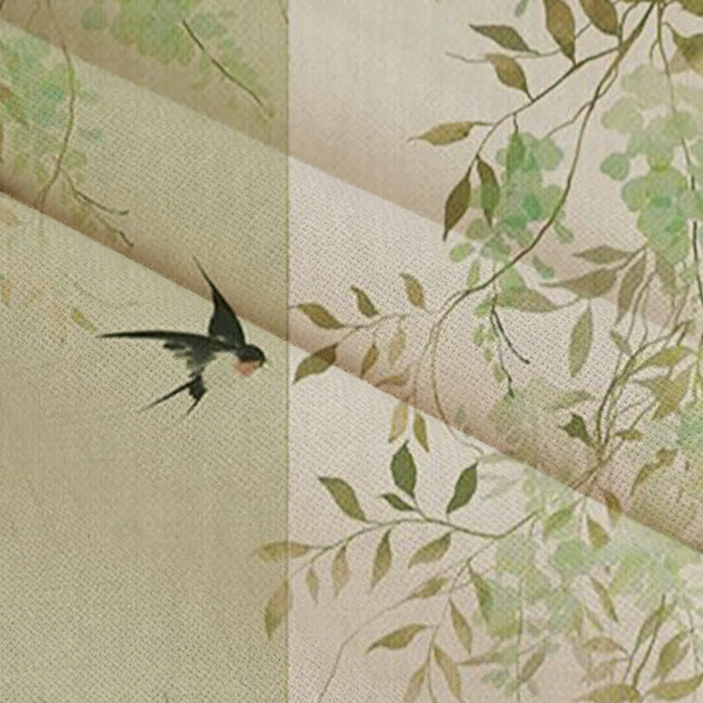 Ownkoti Floral Bird Waterproof Doorway Hanging - image 4