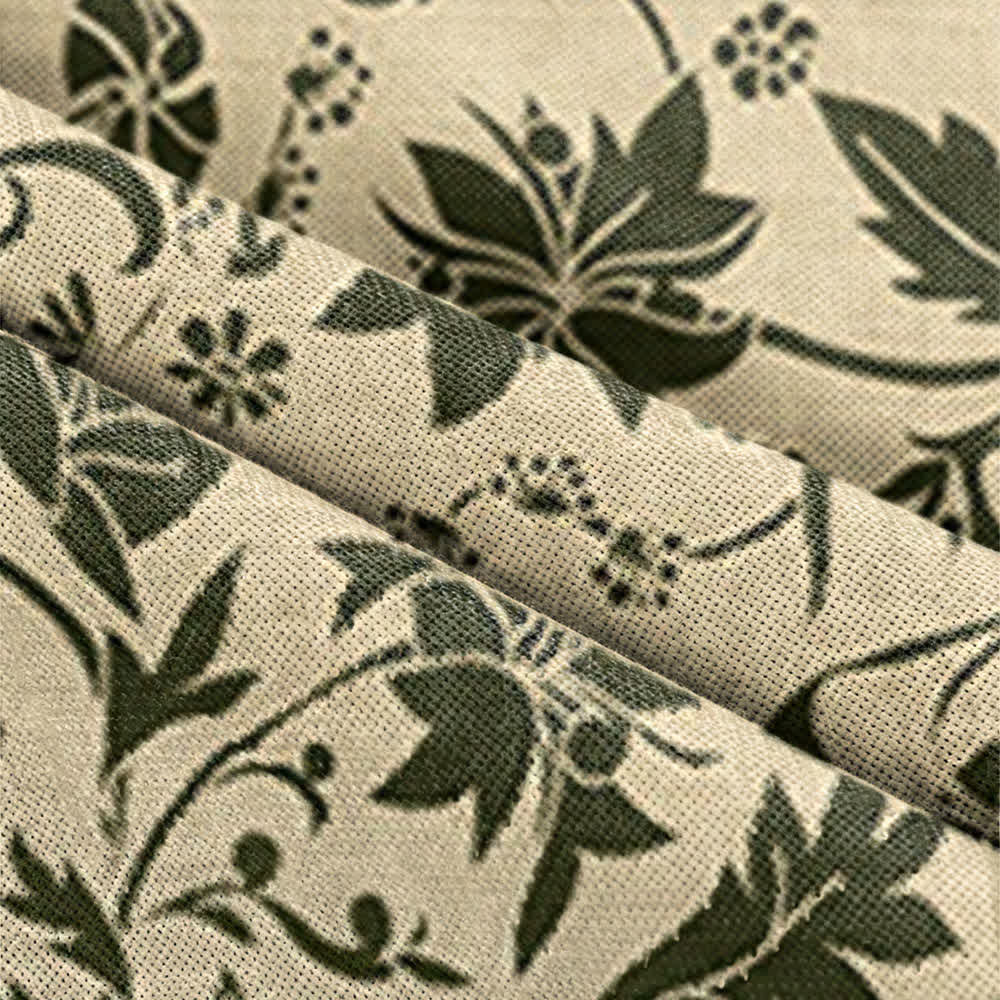 Ownkoti Vintage Floral Room Divider Door Curtain - image 5