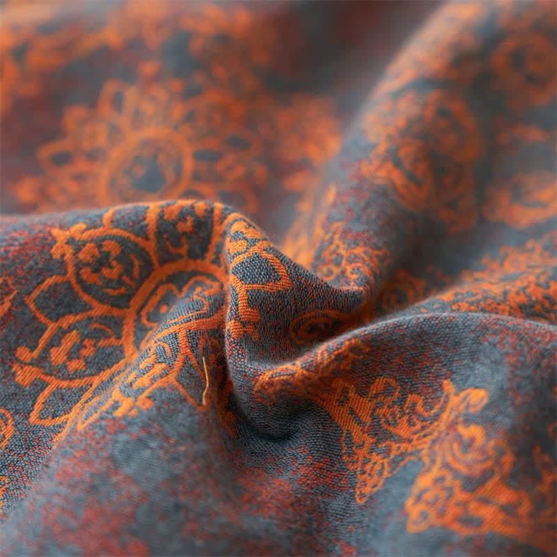 Ownkoti Cotton Gauze Jacquard Vintage Floral Bedding - image 18