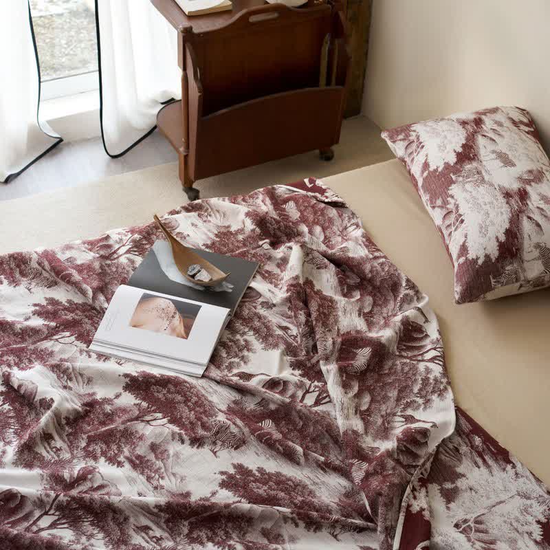 Ownkoti Country Toile Pure Cotton Sheet Bedspread - image 8