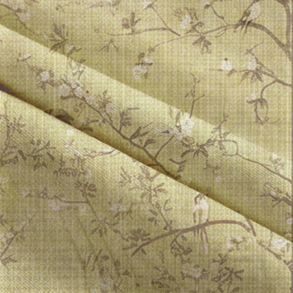 Ownkoti Oriental Floral Bird Doorway Curtain - image 3