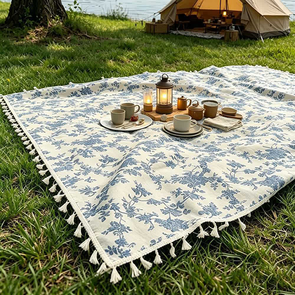 Ownkoti Refresh Floral Picnic Blanket Tablecloth - image 5