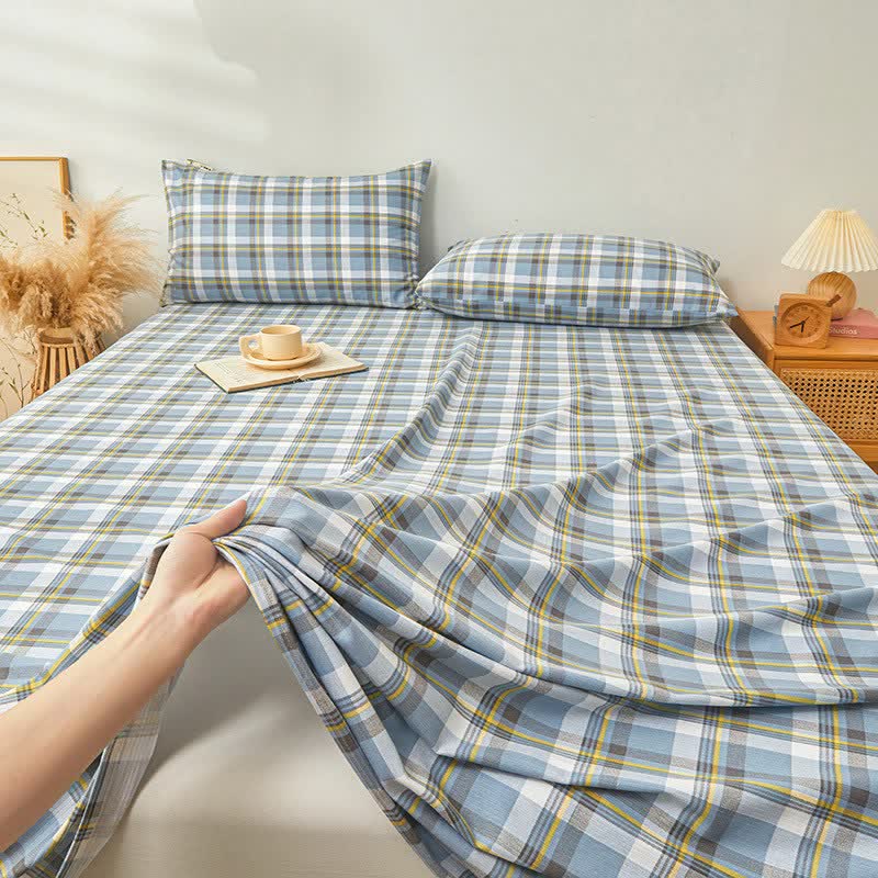 Ownkoti Modern Pure Cotton Plaid Bedspread - image 7