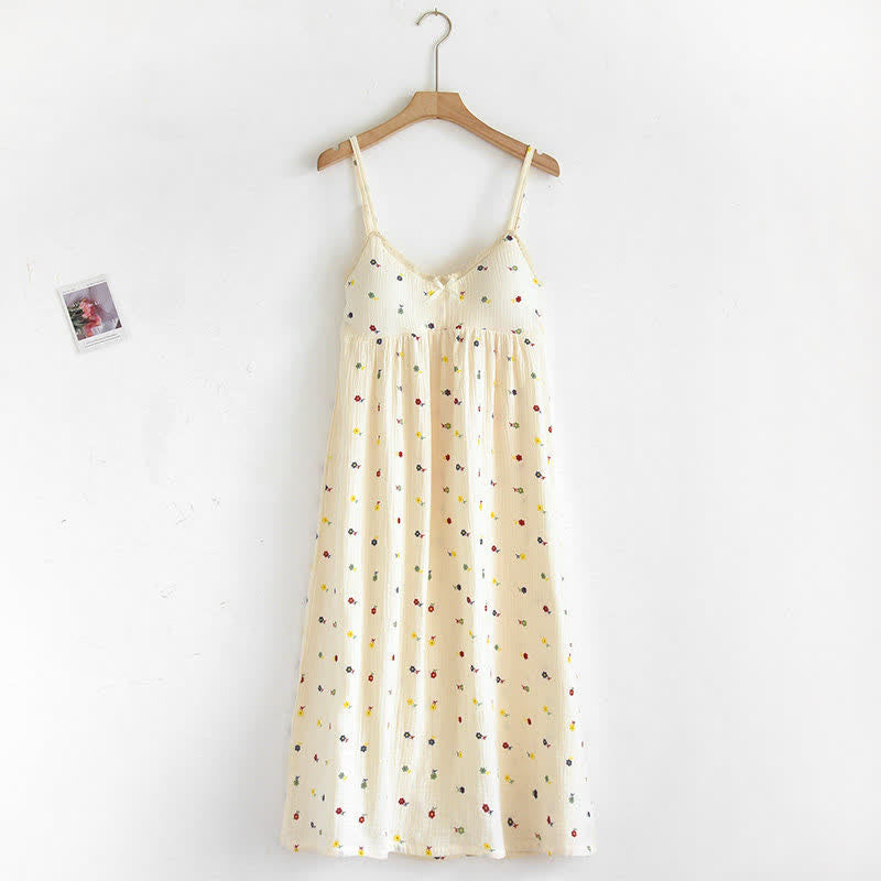 Ownkoti Romantic Ditsy Floral Cami House Dress - image 1