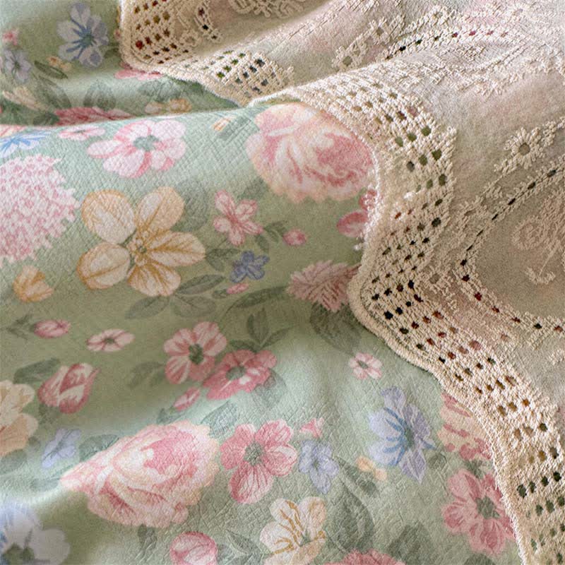 Ownkoti Lace Dream Floral Cotton Bedding Set - image 3