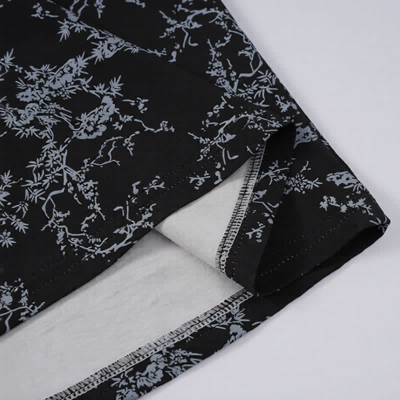 Ownkoti Black Floral Lace Cami Lounge Set - image 7