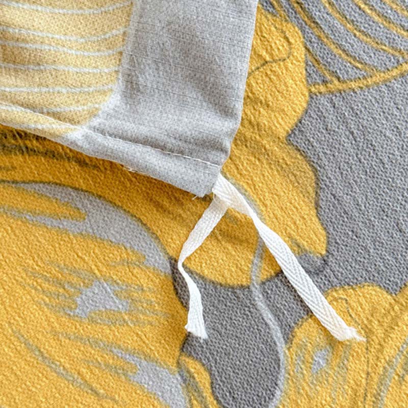 Ownkoti Floral Cotton Gauze 4-Piece Bedding Set - image 7