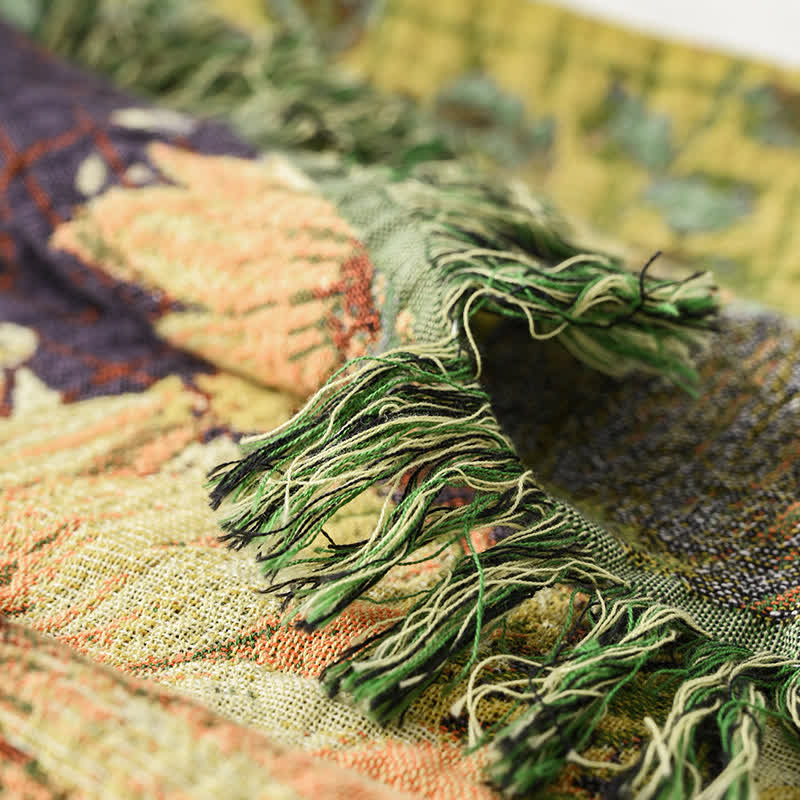 Ownkoti Vintage Sunflower 4-Layer Muslin Blanket Quilt - image 4