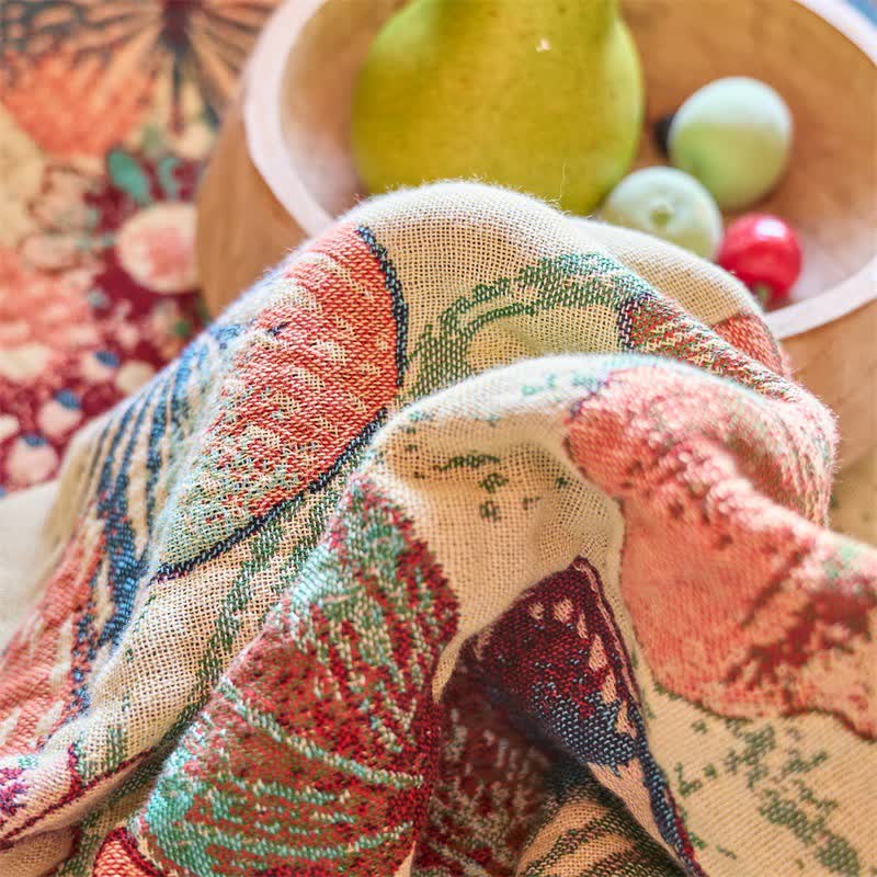 Ownkoti Enchanted Butterfly & Floral Muslin Bedspread Quilt - image 4