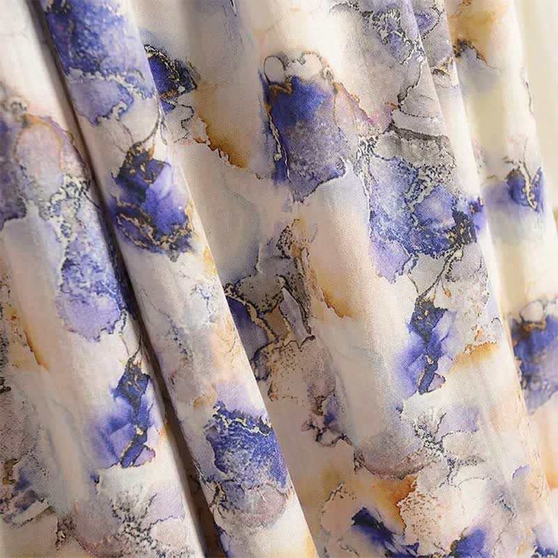 Ownkoti Artistic Print Cropped Lounge Pants - image 7
