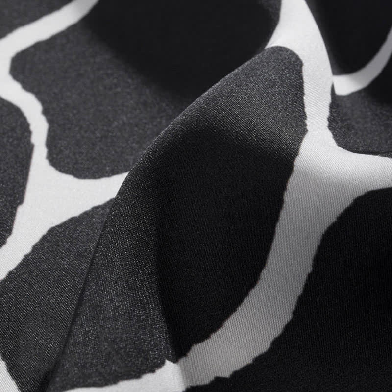 Ownkoti Matching Couple Irregular Stone Print Pajamas - image 11