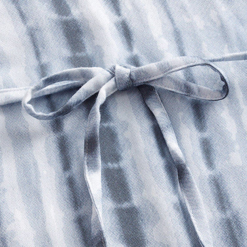 Ownkoti Matching Couple Tie Dye Stripe Sleepwear Set - image 13