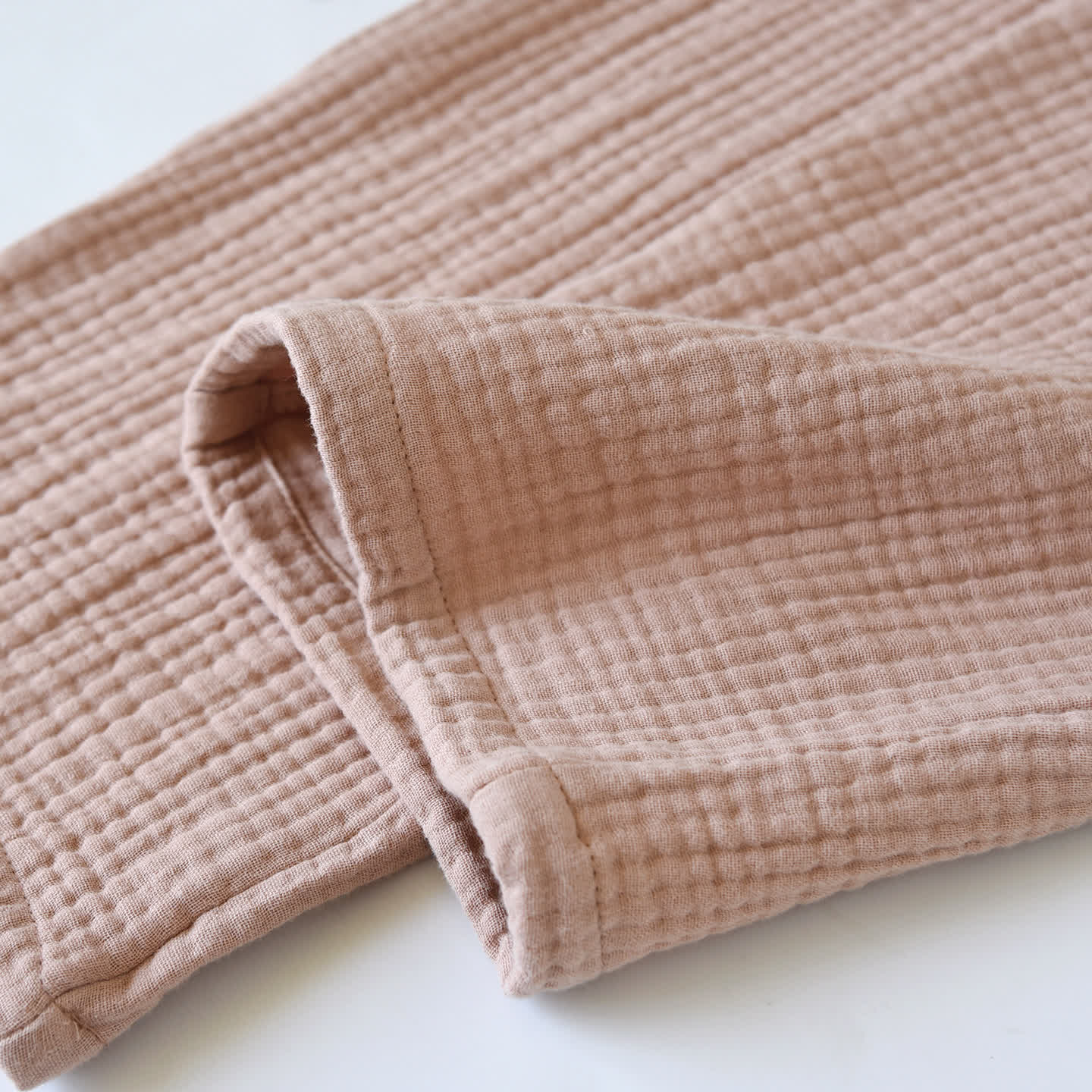 Ownkoti Cotton Gauze Contrast Trim Loungewear Set - image 13