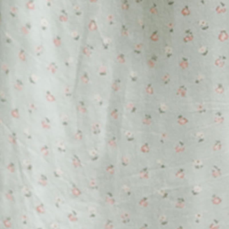 Ownkoti Mint Floral Satin Cami and Shorts Loungewear Set - image 10