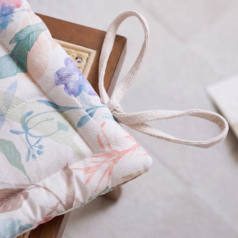 Ownkoti Pastel Botanical Memory Foam Chair Cushion - image 4