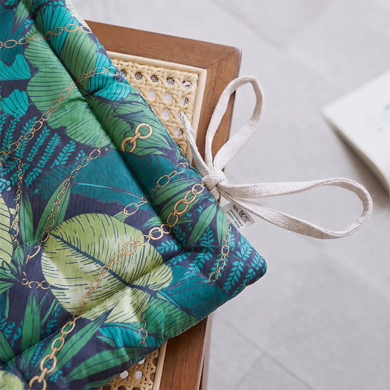 Ownkoti Tropical Chain Leaf Memory Foam Seat Cushion - image 4
