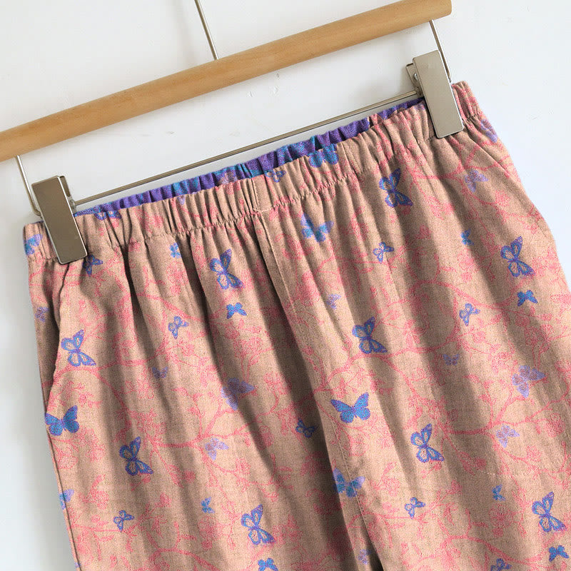 Ownkoti Butterfly Print Cami & Lounge Pants Set - image 7