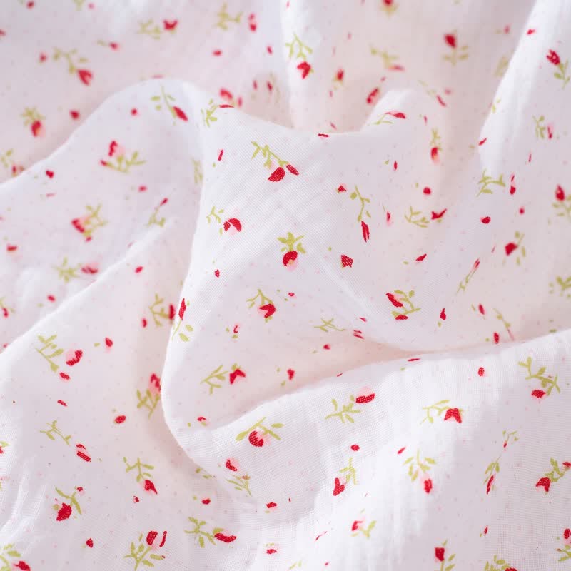 Ownkoti Cotton Floral Ruffle Strap Lounge Dress - image 4