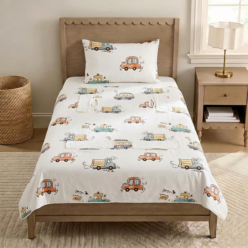 Ownkoti Bus Cotton Gauze Summer Baby Quilt - image 4