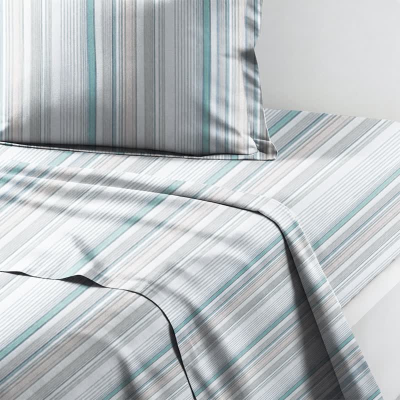 Ownkoti Pastel Stripe Twin XL Dorm Bedding Set - image 19
